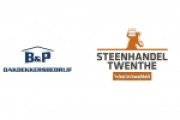 Logo B en P Dakdekkersbedrijf BV/Steenhandel Twenthe