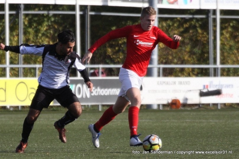 Foto bij Excelsior'31 2 heeft geen moeite met Sparta Enschede, Excelsior'31 3 onderuit bij Berkum