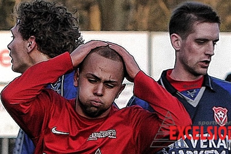 Foto bij Excelsior'31 krijgt in slotfase deksel op de neus (0-1) (foto's en samenvatting geplaatst!)