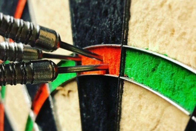 Foto bij Vrijdagavond 23 november: Excelsior'31 Open Darttoernooi