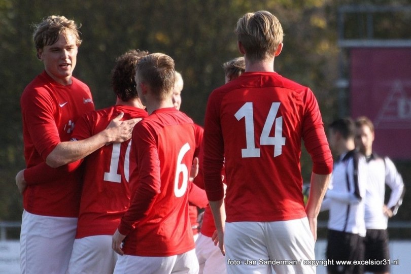 Foto bij Excelsior'31 2 pakt punt in topper tegen AZSV 2 (1-1)