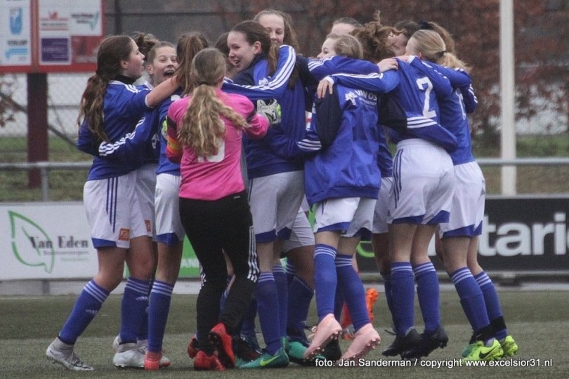Foto bij Excelsior'31 MO15-1 verliest kampioensduel tegen Grol (1-2)
