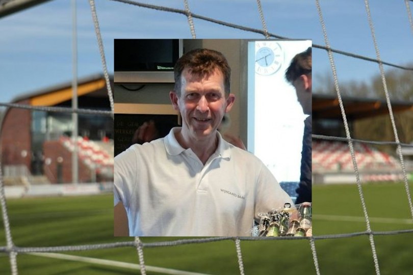 Foto bij Bennie van Brussel komend seizoen trainer Excelsior'31 JO17-2