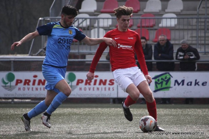 Foto bij Excelsior'31 2 hervat competitie met ruime overwinning op CSV Apeldoorn 2 (4-1)