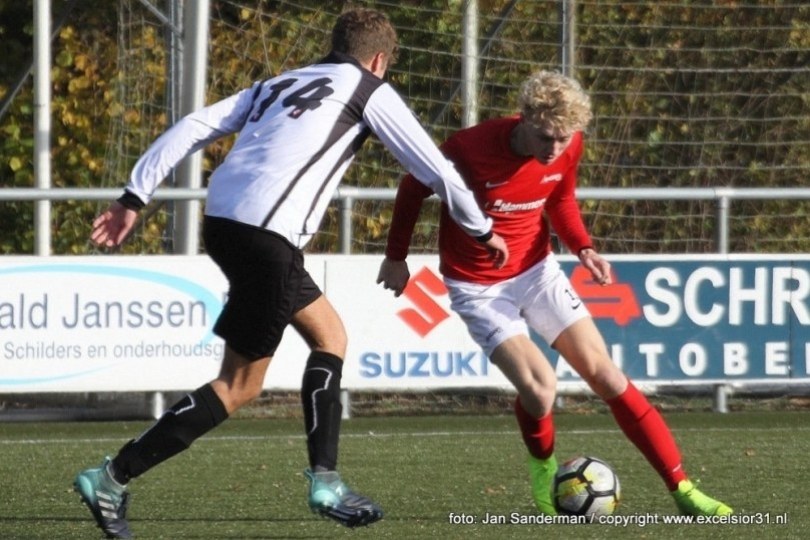 Foto bij Excelsior'31 2 verslikt zich in DETO Twenterand 2 (2-1)