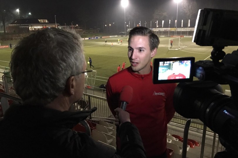 Foto bij Weekjournaal met o.a. Mirko Zwiers over Berkum - Excelsior'31