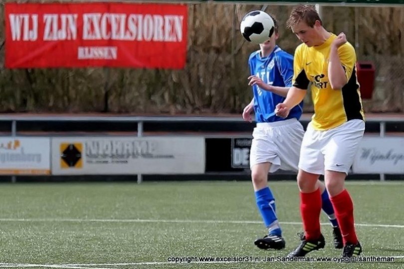 Foto bij Excelsior'31 3 speelt gelijk bij DVS'33 4 (2-2)