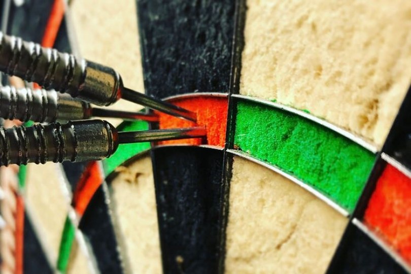 Foto bij Vrijdag 10 mei: Excelsior'31 Open Single darttoernooi