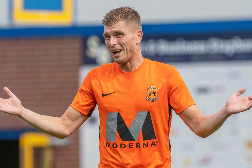 Foto bij Ryan Snelders van HHC Hardenberg naar Excelsior'31