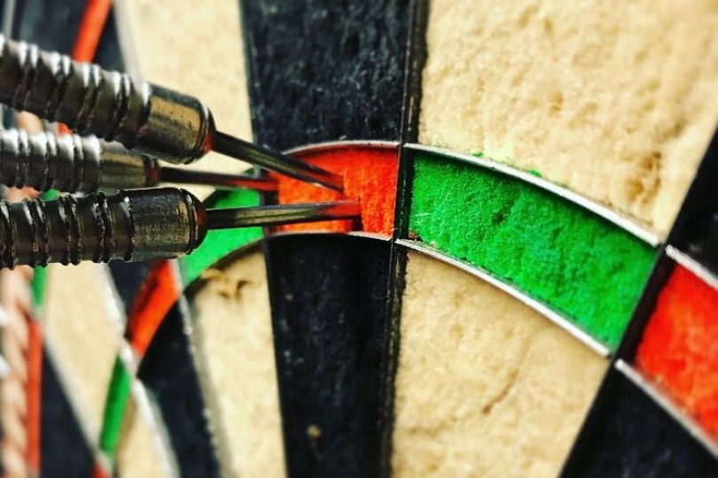 Foto bij Vrijdag 21 juni: Open Single Darttoernooi