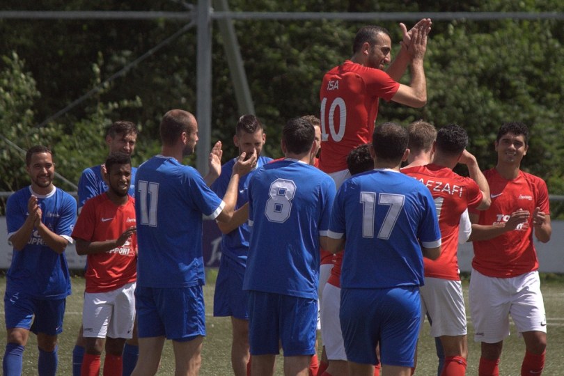 Foto bij Afscheid vertrekkende spelers en staf Excelsior'31 1