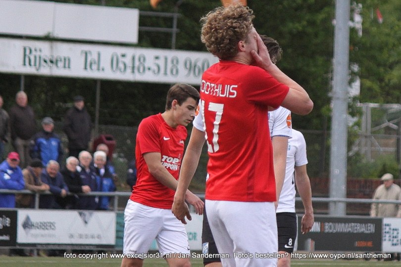 Foto bij Excelsior'31 verliest bij Sparta Nijkerk (2-0)