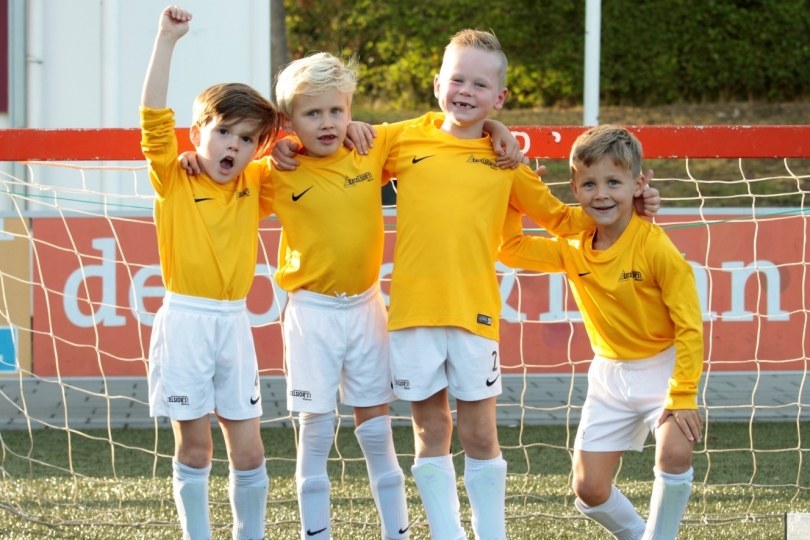 Foto bij Teamfoto's Mini's Najaar 2019