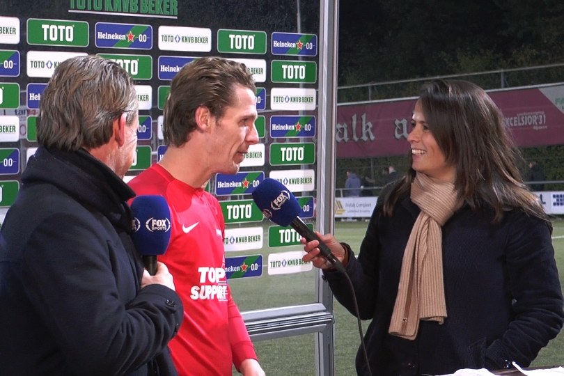 Foto bij Een kijkje achter de schermen bij FOX Sports tijdens Excelsior'31 - FC Utrecht