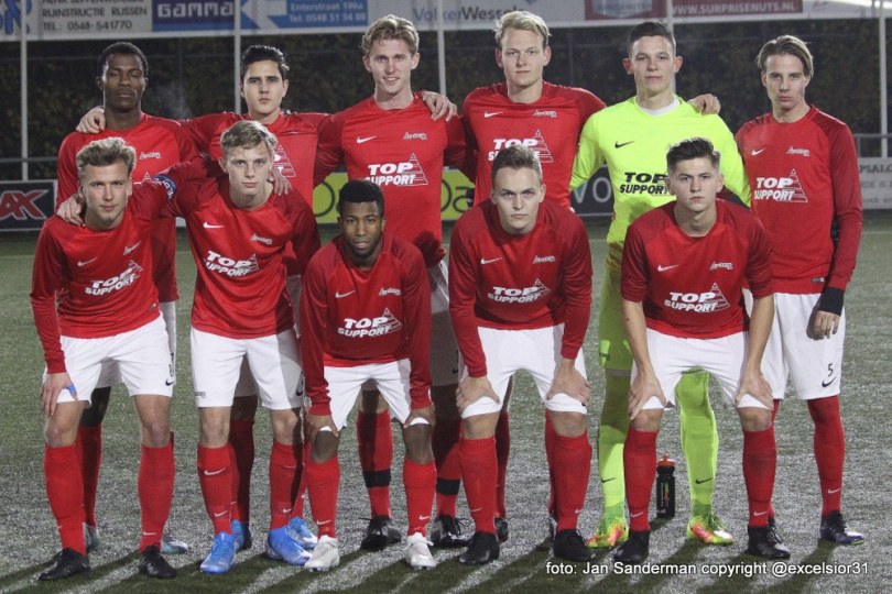 Foto bij De Graafschap O21 maat te groot voor Jong Excelsior'31 (0-8)