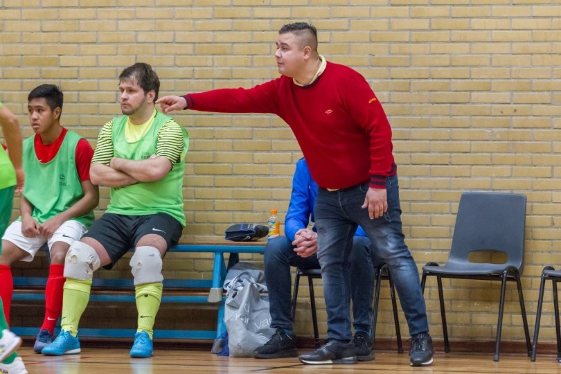 Foto bij Weekjournaal met No&euml;l Oude Bennink (trainer Excelsior'31 Zaal)