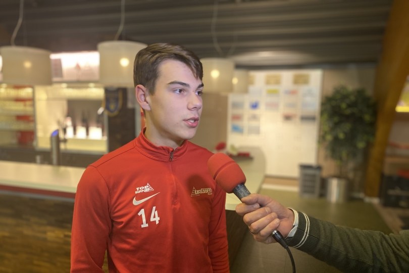 Foto bij Weekjournaal met Excelsior'31 2, Stefan Maat en Boy Boeloerditi