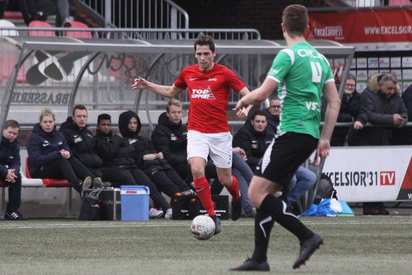 Foto bij DOVO dankzij twee rake strafschoppen langs zwak Excelsior'31 (1-2)
