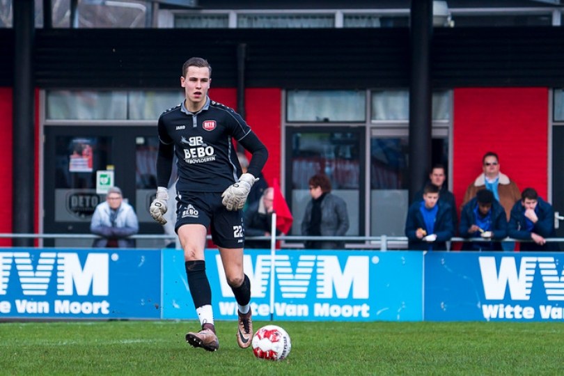 Foto bij Doelman Anthony van Zaltbommel van DETO Twenterand naar Excelsior'31