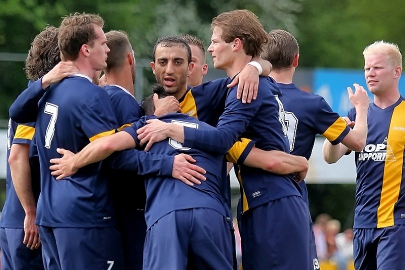 Foto bij Kijk 2e paasdag vanaf 15.00 uur mee naar bekerfinale Sparta Nijkerk - Excelsior'31 in 2015