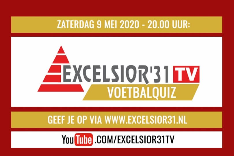 Foto bij Excelsior&rsquo;31 TV Voetbalquiz (kijk terug)