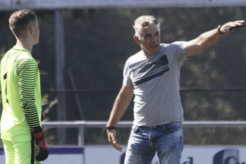 Foto bij John Hafkamp ook komend seizoen keeperstrainer, Martijn Dennekamp wordt keepersco&ouml;rdinator