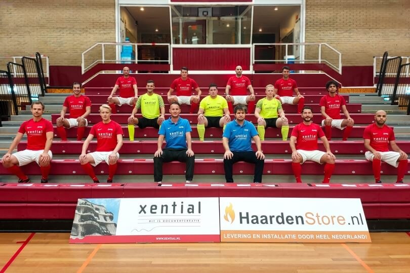 Foto bij Zaalvoetballers Excelsior&rsquo;31 starten competitie met nederlaag