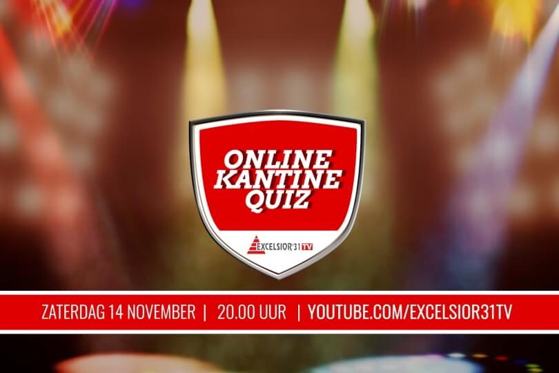 Foto bij Excelsior'31 TV Online KantineQuiz (opgave- en antwoordformulieren)