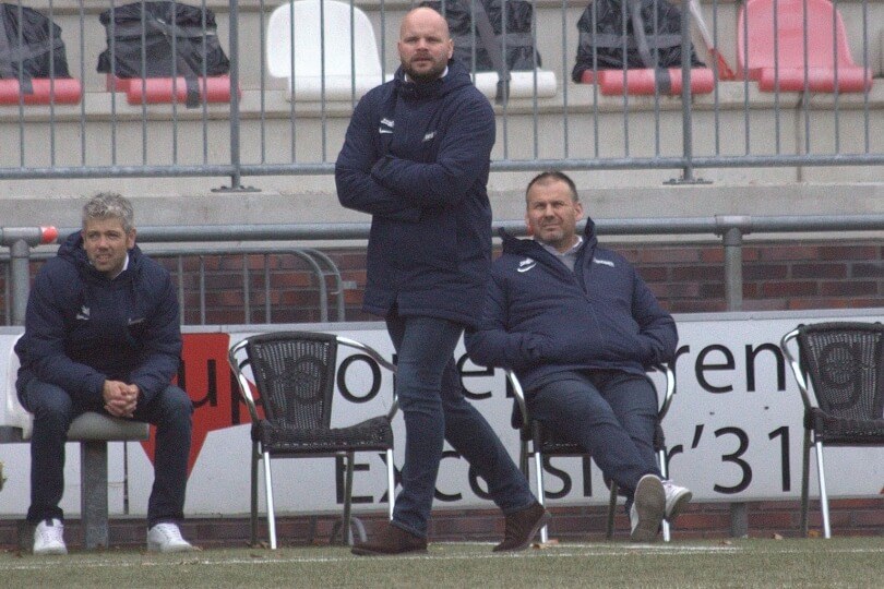 Foto bij Jurjan Wouda ook de komende twee seizoenen hoofdtrainer bij Excelsior'31