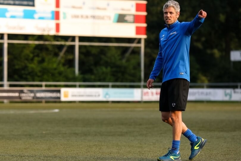 Foto bij Patrick Jurgens ook komend seizoen assistent-trainer bij Excelsior'31