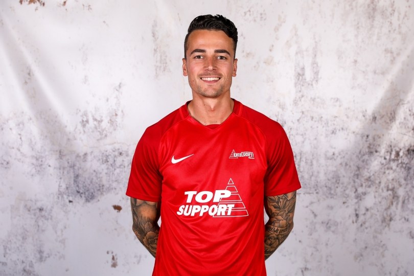 Foto bij Joost Krijns van Excelsior'31 naar WHC