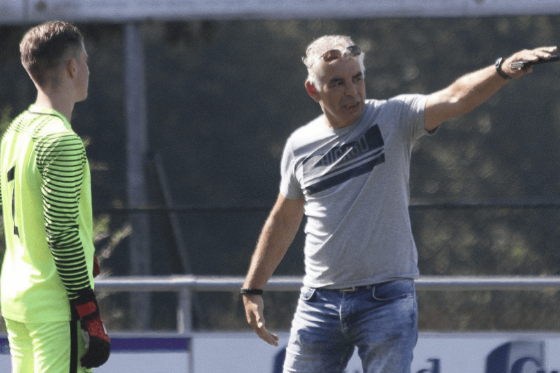 Foto bij John Hafkamp ook komend seizoen keeperstrainer bij de jeugd