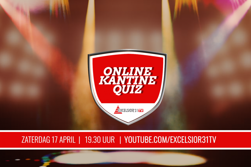 Foto bij Kijk terug: Excelsior'31 TV Online KantineQuiz