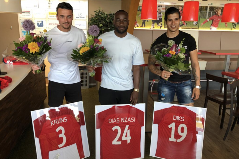 Foto bij Excelsior'31 neemt afscheid van Krijns, Dias Nzasi en Diks