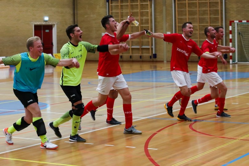 Foto bij Zaalvoetballers Excelsior’31 pakken volle buit tegen OACN-Boys