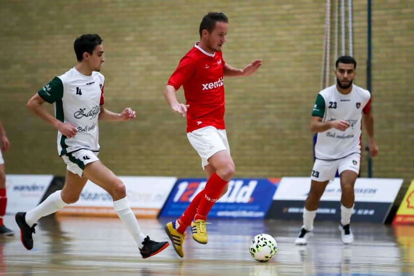 Foto bij Samenvatting bekerduel Zaalvoetballers Excelsior'31 tegen Tigers Roermond