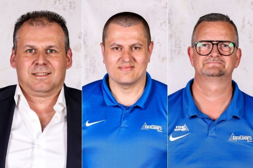 Foto bij Erik Baan, Geert Agteresch en Jan Scheurs ook komend seizoen in staf eerste elftal