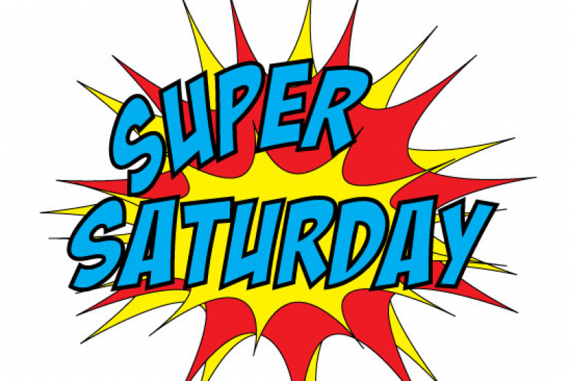 Foto bij Zaterdag 14 mei: Super Saturday!