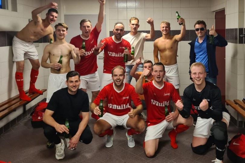 Foto bij Reserves Excelsior'31-zaal putten moed uit zege op aanstaande kampioen