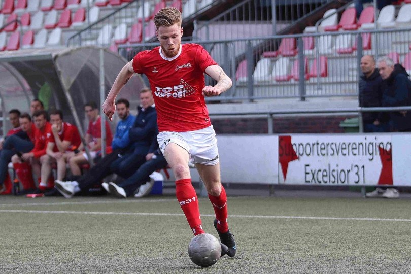 Foto bij Excelsior'31 onderuit bij Hoek (2-1)