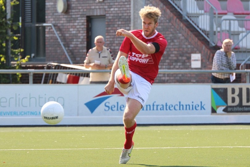 Foto bij Excelsior'31 in doelpuntenfestijn te sterk voor Ter Leede (5-3)