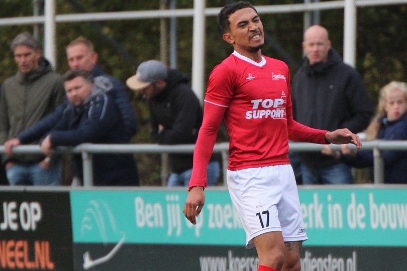 Foto bij Excelsior'31 in slotfase ten onder tegen Sparta Nijkerk (1-2)