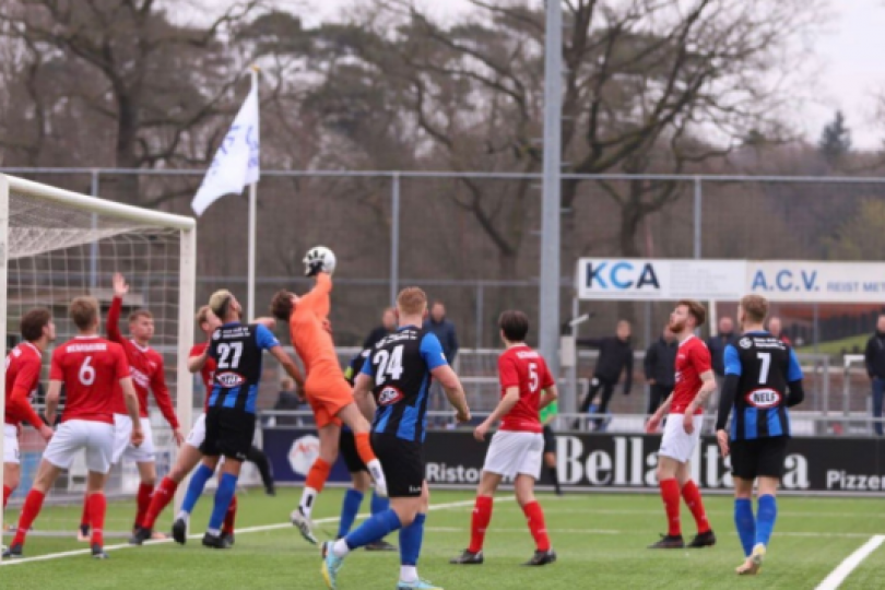Foto bij Excelsior'31 speelt gelijk tegen koploper ACV (1-1)