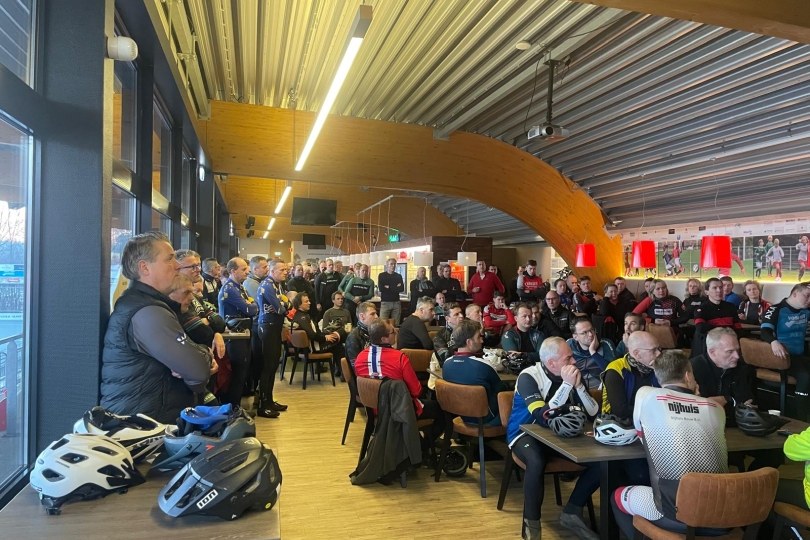 Foto bij Mountainbiketocht van Excelsior&acute;31 Top Support voor het goede doel levert meer dan &euro;5.000 op.