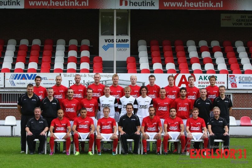 Foto bij 5-tal jeugdig Excelsior'31 talent debuteert in het 1e (tegen FC Twente A1) 1-1