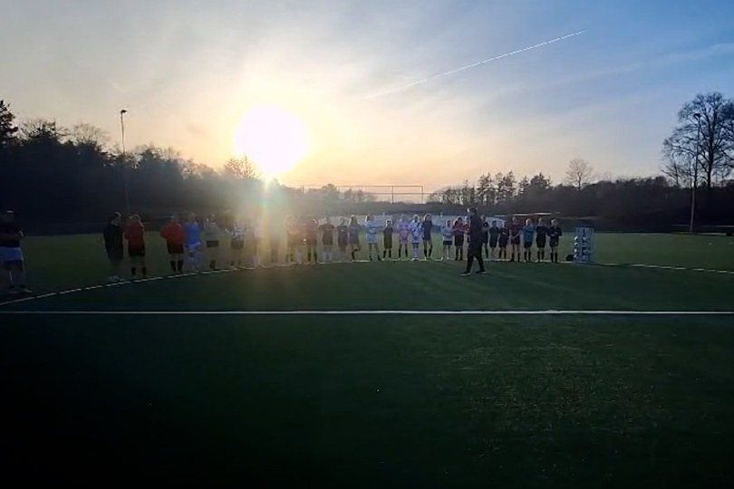 Foto bij Excelsior'31 TV met Shaquile Woudstra, FC Noaber, Meiden- en Vrouwenvoetbal&nbsp;en Supportersvereniging.