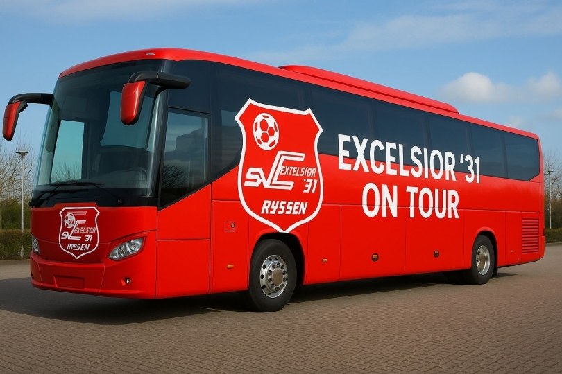 Foto bij Busreis naar JOS Watergraafsmeer (Amsterdam) voor finale nacompetitie zaterdag 7 juni