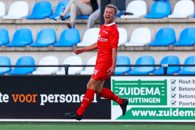 Foto bij Excelsior'31 sleept zege uit het vuur bij Hoogeveen (0-1)