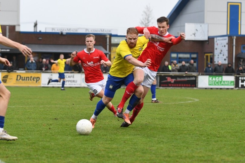 Foto bij Messcherp Excelsior&rsquo;31 stunt bij koploper Staphorst (1-3)