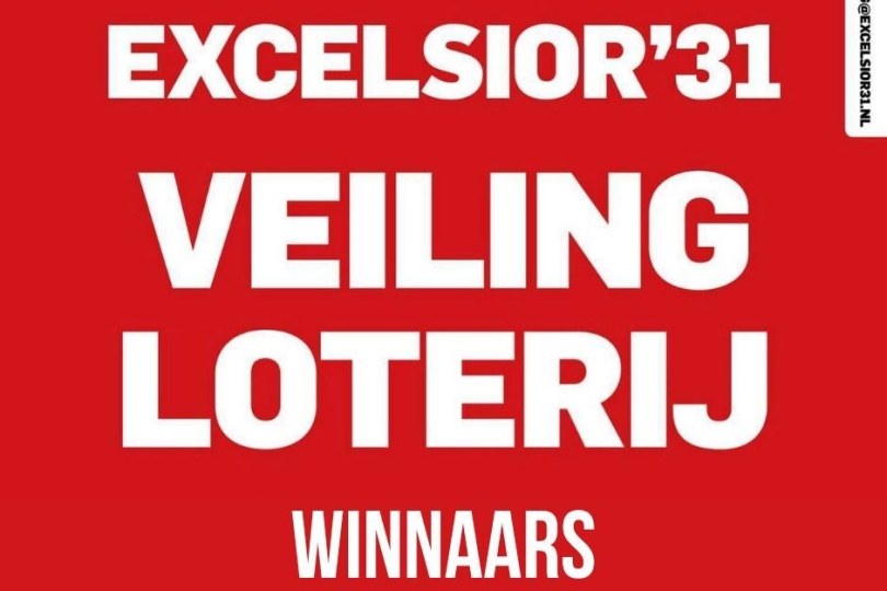 Foto bij LAATSTE KANS: Afhalen prijzen loterij en veilingavond zaterdag 13 december